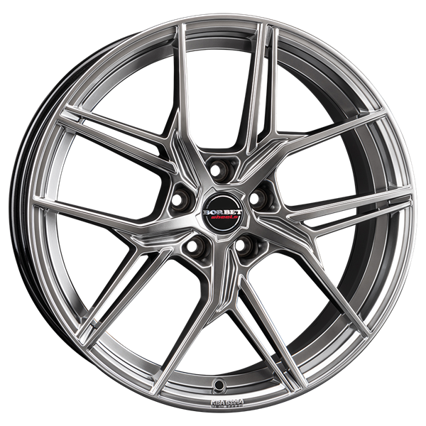 Borbet QX hyper black silver 8,00x19 5x112,00 ET44,00