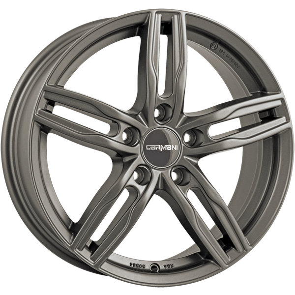 Carmani 14 Paul Hyper Gun Metal 6,50x16 5x114,30 ET45,00