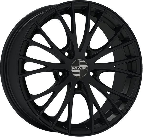 MAK Rennen Matt Black 8,00x19 5x112,00 ET21,00