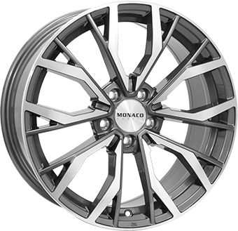 MONACO WHEELS Grand Prix 5 Anthracite 8,00x19 5x112,00 ET35,00