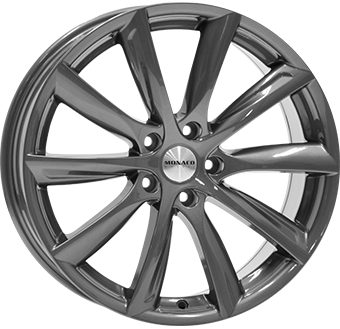 MONACO WHEELS Grand Prix 6 Dark Anthracite 8,00x18 5x108,00 ET45,00