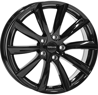 MONACO WHEELS Grand Prix 6 Gloss Black 8,50x19 5x112,00 ET45,00