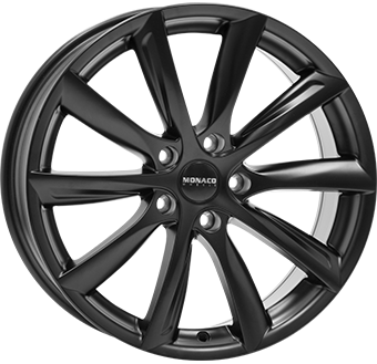 MONACO WHEELS Grand Prix 6 Matt Black 8,50x19 5x112,00 ET45,00