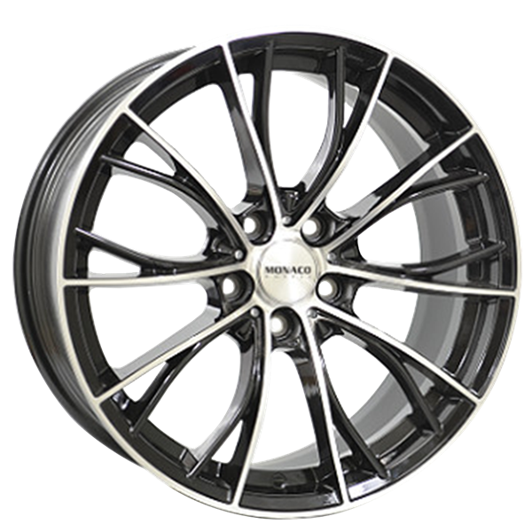 MONACO WHEELS MC16 Black Polished 8,00x18 5x112,00 ET30,00