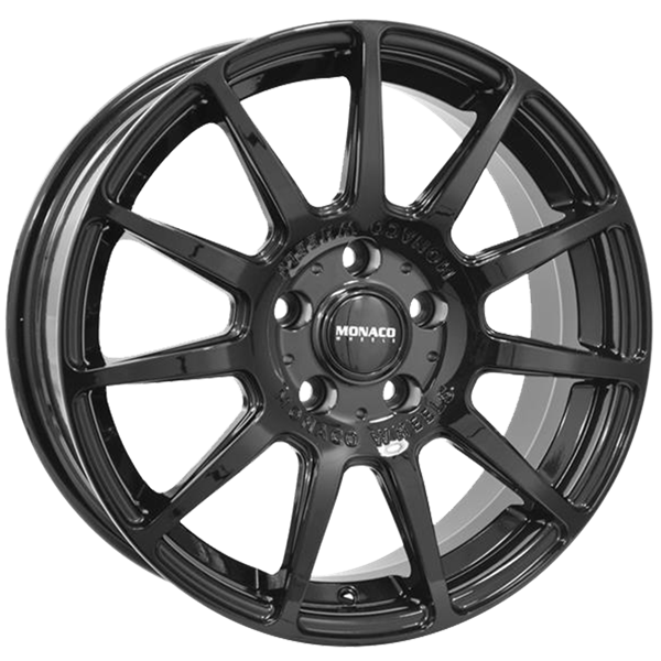 MONACO WHEELS Rallye Gloss Black 7,00x17 4x100,00 ET40,00