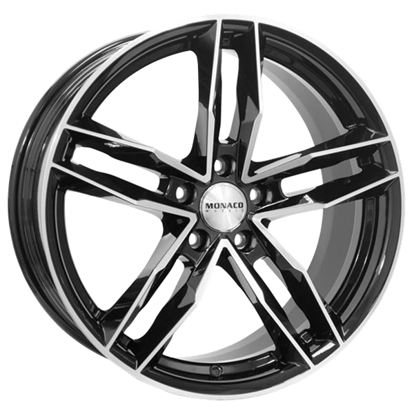 MONACO WHEELS RR8M Black Polished 7,50x17 5x114,30 ET40,00